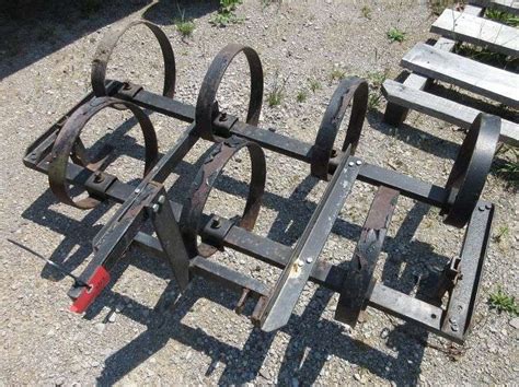 4' 3-point spring tooth harrow, good for garden or deer plots used - Albrecht Auction Service