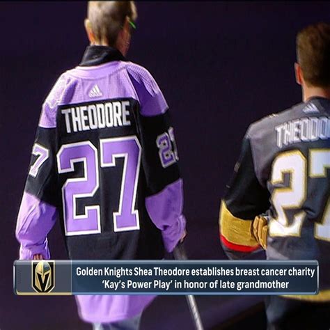 U.S. Bank Real Good Moment: Shea Theodore honors late grandmother ...