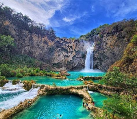 Cascada El Salto en la Huasteca Potosina: el oasis con pozas verde turquesa que pocos conocen