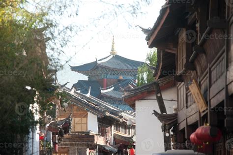 Historic town of Lijiang,UNESCO World heritage site. 1205374 Stock Photo at Vecteezy