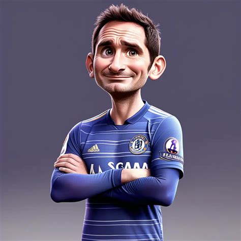 Frank Lampard in Pixar Animation Style Joyful Soccer Coach in Vibrant Animated World | MUSE AI