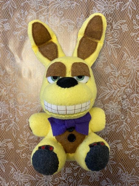 Spring Bonnie custom plush I made a while back. : r/fivenightsatfreddys