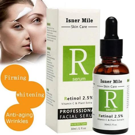 Face Facial Serum Retinol 2.5% 30ml Vitamin C Serum Firming Repair Skin ...