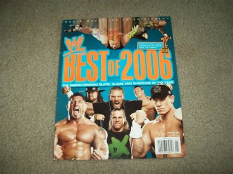 WWE MAGAZINE BEST OF 2006 AEW WcW UnderTaker CENA Batista STONE COLD NJPW WWF $15.00 - PicClick