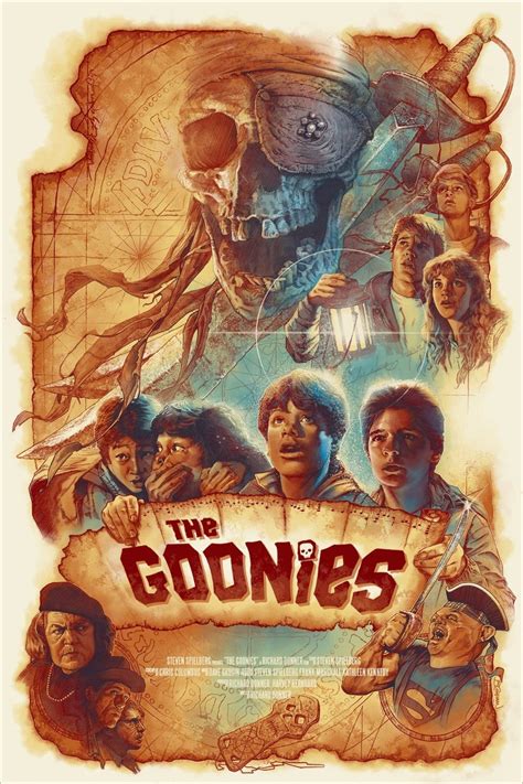 The Goonies Movie Poster Re-print 4026 - Etsy