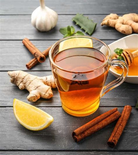 Ginger with honey and lemon tea has endless health benefits