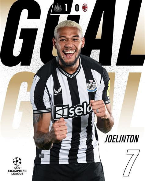 JOELINTOOOOOOON!!!!!!!! 🇧🇷 Lewis Miley... - Newcastle United