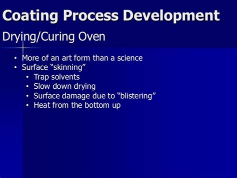 Coating processes