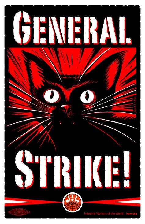 General Strike Poster (English) – IWW Store