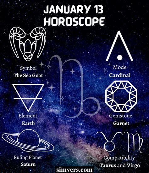 January 13 Zodiac: Birthday, Personality, & More (A Guide)