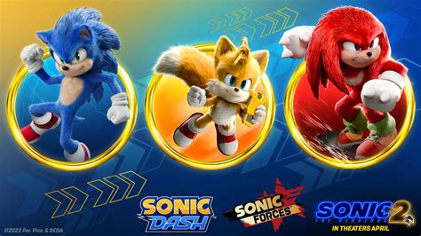 Take the big screen action home with... - Sonic The Hedgehog