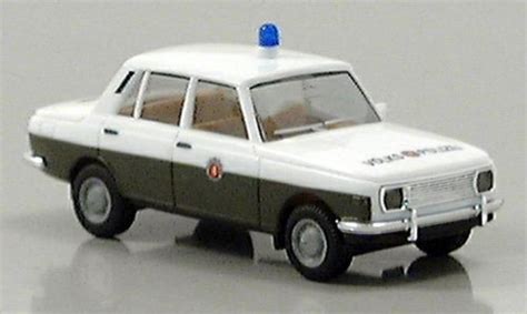 Diecast model cars Wartburg 353 1/87 Herpa Volkspolizei 1966 - Alldiecast.co.uk