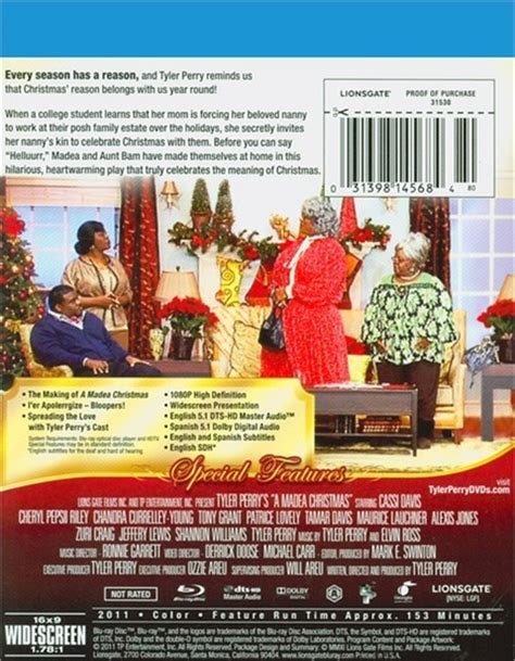 Madea Christmas, A: The Play (Blu-ray 2011) | DVD Empire