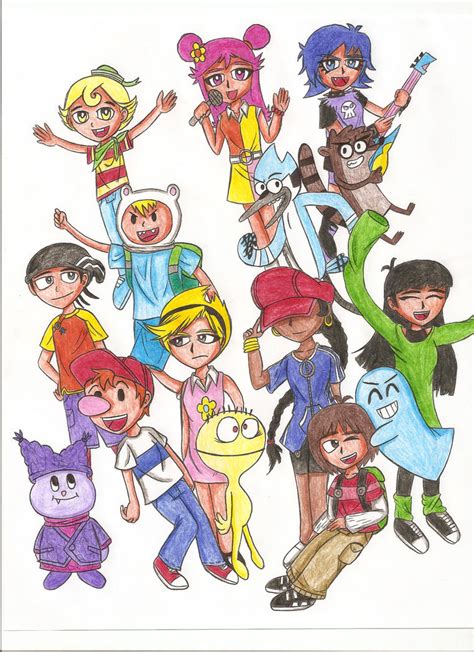 Cartoon Network Characters by DBJay on DeviantArt