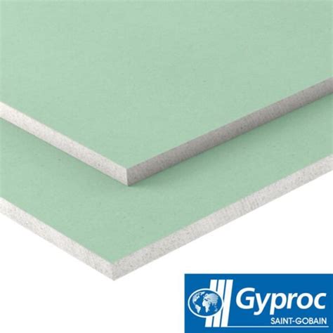 Moisture Resistant Gypsum Board Gyproc 12.5mm (For Bathrooms) - Gypsum Boards