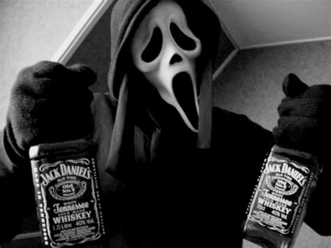 Ghost Face!:) Jack Daniels! #Scream Alt Aesthetic, Aesthetic Grunge, Aesthetic Pictures, Tatoo ...