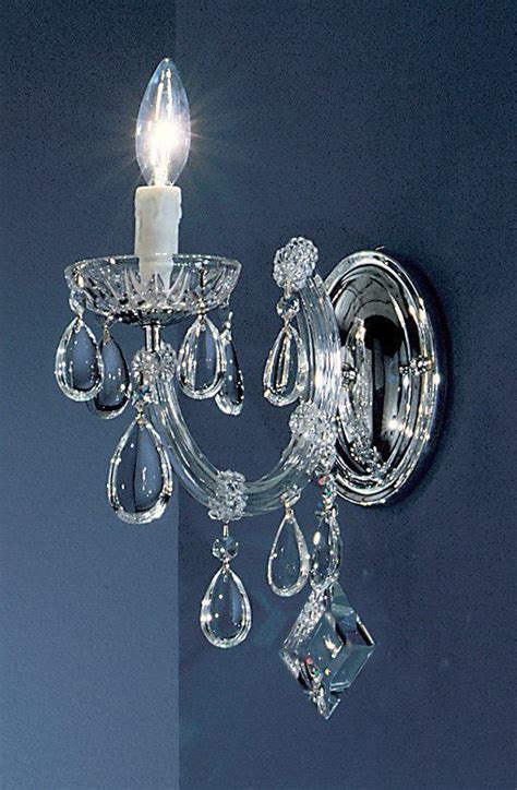 Contemporary Crystal Wall Sconces