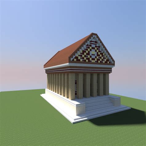 Roman Temple Minecraft Map