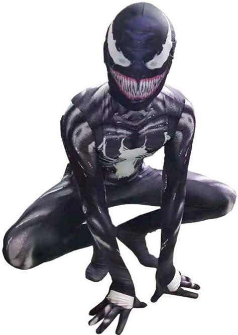 Venom Bodysuit Superhero Halloween Cosplay Costume *** Check out this great product. (T… | Super ...