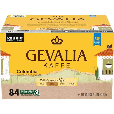 GEVALIA Colombian Coffee K-Cup Pods Deals, Coupons & Reviews