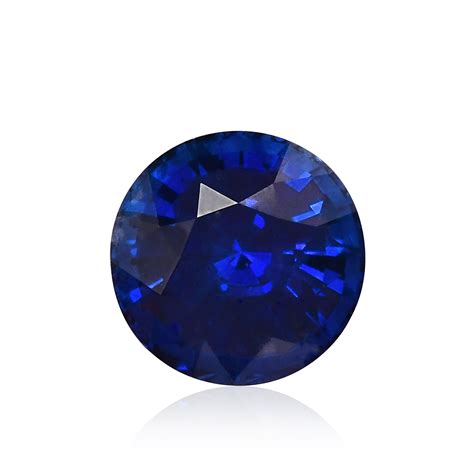 6.93 carat, Royal Blue, Sri Lankan Sapphire, Round Shape, GRS, SKU 303980