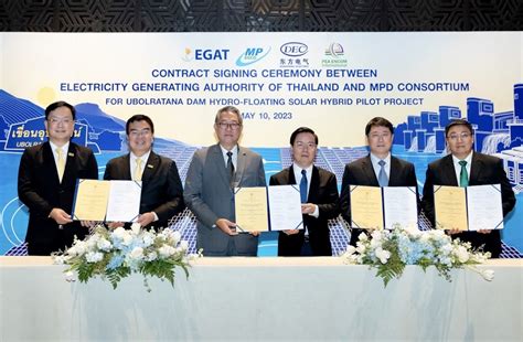 EGAT - MPD Consortium develop “Hydro-floating Solar Hybrid Project at ...