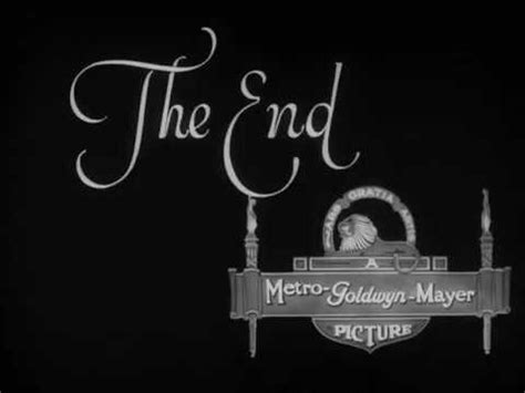 The End/A Metro-Goldwyn-Mayer Picture (1930) - YouTube