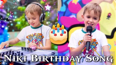 (Vlad And Niki) Nikita Birthday Song, Happy Birthday Niki Song Kid Birthday Song - YouTube