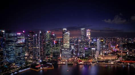 Singapore at Night Wallpapers - 4k, HD Singapore at Night Backgrounds on WallpaperBat