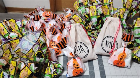 Diy Halloween Goody Bags - YouTube