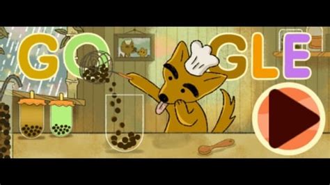 Google Doodle celebrates popular Taiwanese bubble tea with an ...