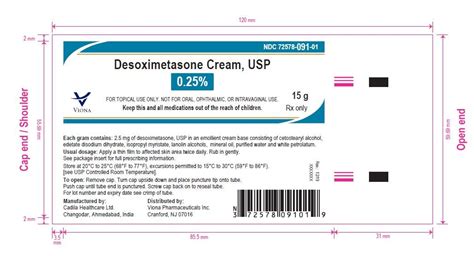 Desoximetasone Cream - FDA prescribing information, side effects and uses