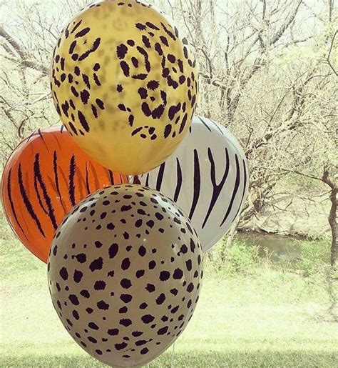 Safari Balloons Animal Balloons Zoo Party BAL9910 - Etsy | Safari ...