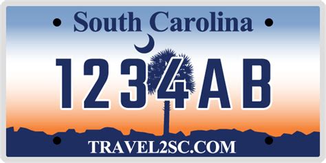 Free South Carolina, SC License Plate Lookup