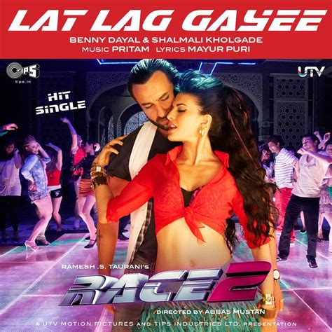 Race 2 Song - Lat Lag Gayi - by Benny Dayal. | Latest bollywood songs, News songs, New hindi songs