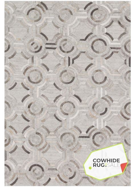 Circles Area Rug | Neutral Triblend Rug