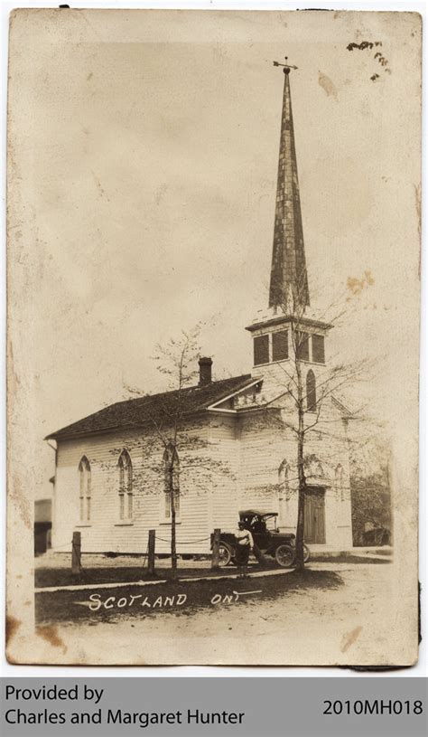 Scotland Congregational Church, Scotland, Ontario: County of Brant ...