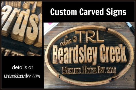 Custom Wood Signs & More, My X-Carve is here! - Uncookie Cutter