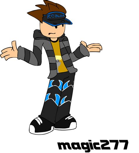 ROBLOX: magic277 Shrug by magic277 on DeviantArt