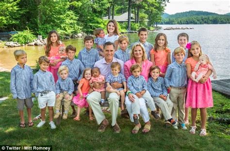 Mitt Romneys welcome another grandchild bringing the total to 23 or 24 ...