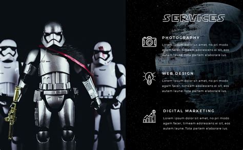 Star Wars PowerPoint Template #90249