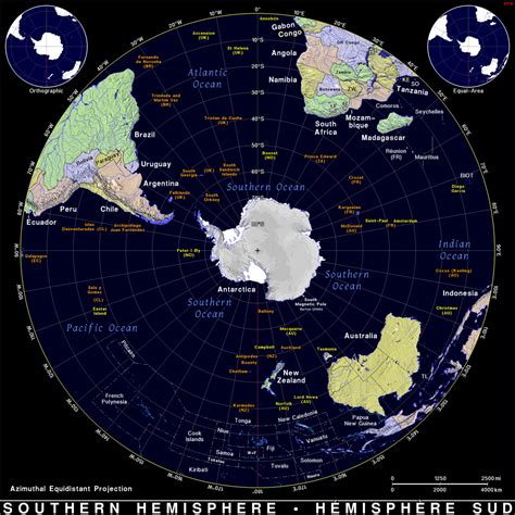 Southern Hemisphere Countries