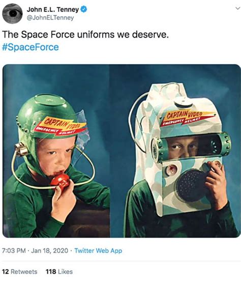 US Space Force: Departments’s new camouflage uniform sparks ridicule on ...