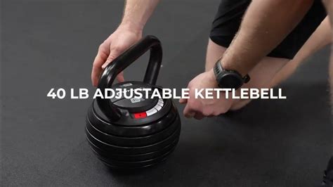 40 lb Adjustable Kettlebell | Titan Fitness - YouTube