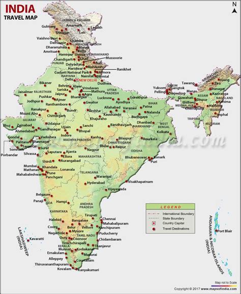 Tourist Places In India Map – Verjaardag Vrouw 2020