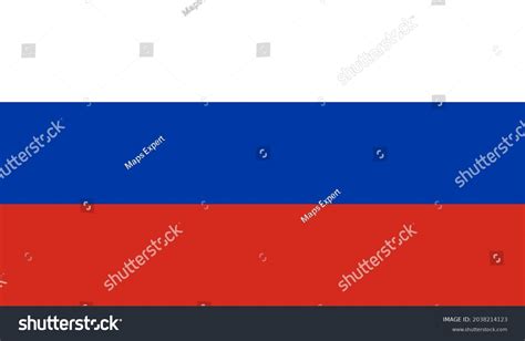 Russia Flag Downloadable Vector Outlines Stock Vector (Royalty Free) 2038214123 | Shutterstock