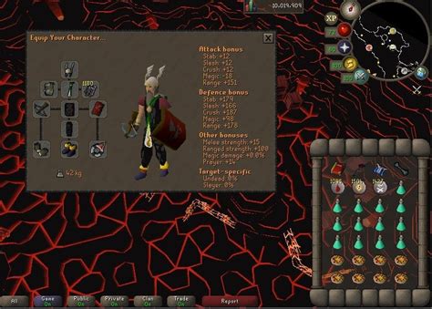 Fire cape setup : ironscape