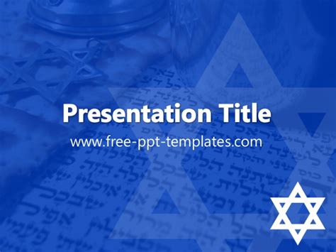 Jewish PPT Template - Mr. Templates