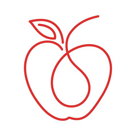 Apple logo design concept 36427212 Vector Art at Vecteezy