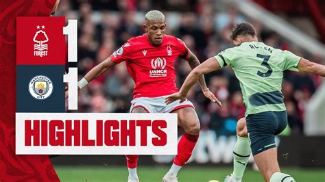 MATCH HIGHLIGHTS | WOOD GOAL EARNS POINT | NOTTINGHAM FOREST 1-1 MAN ...